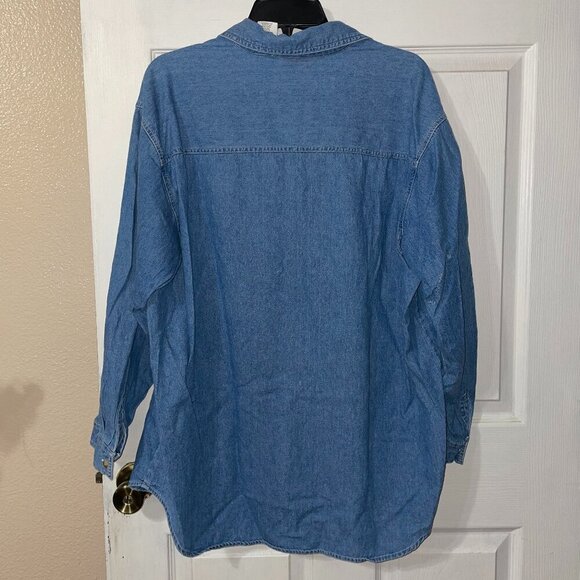 Vintage Bobbie Brooks Denim Button Down - Picture 3 of 5
